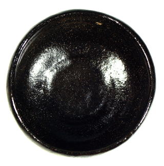 抹茶茶碗　黒楽茶碗　茶道具からき