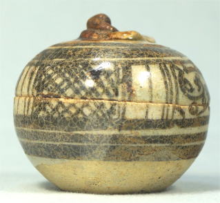 香合香道具 宋古録柿香合 スンコロク柿香合【茶道具美術品からき